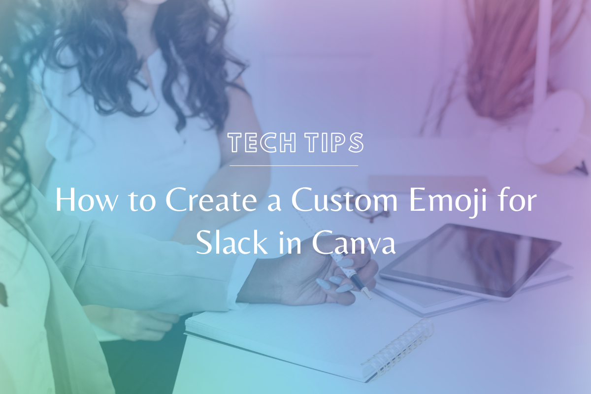 Create a fully branded experience for your team & clients by personalizing Slack! Learn how to create a custom emoji for Slack in Canva. @hellosammunoz www.makingwebsitemagic.com