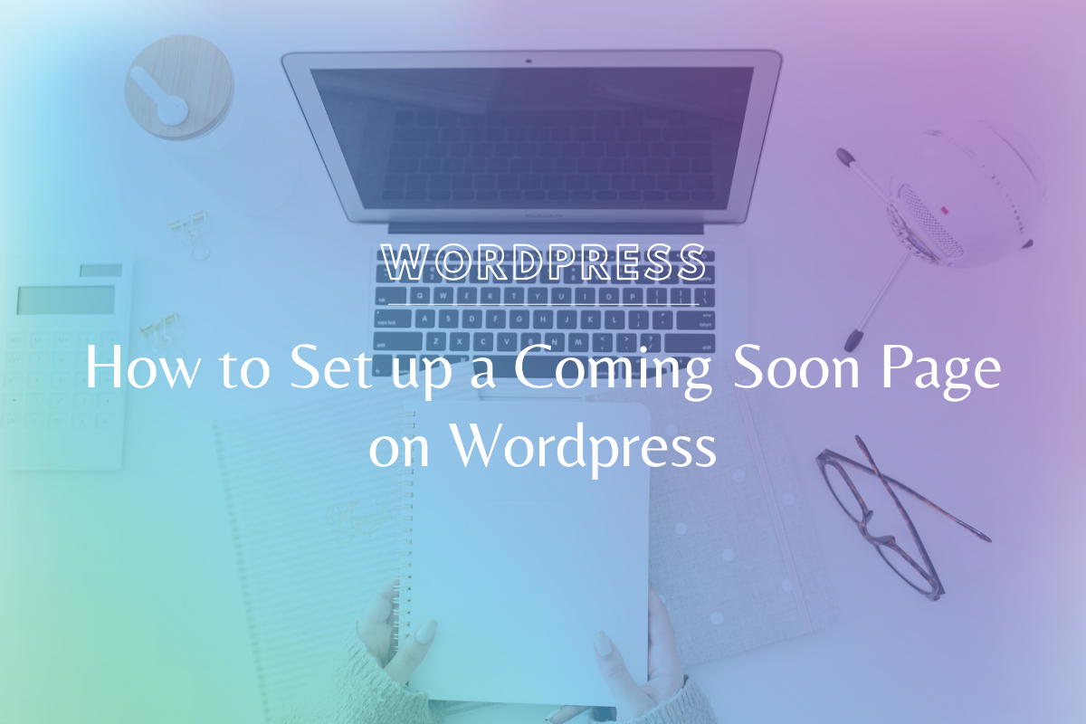 Keep your new website underwraps until you are ready to launch it officially by learning how to set up a coming soon page on Wordpress! www.makingwebsitemagic.com