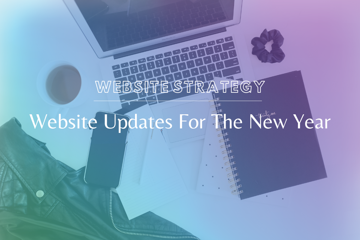 Website Updates For The New Year