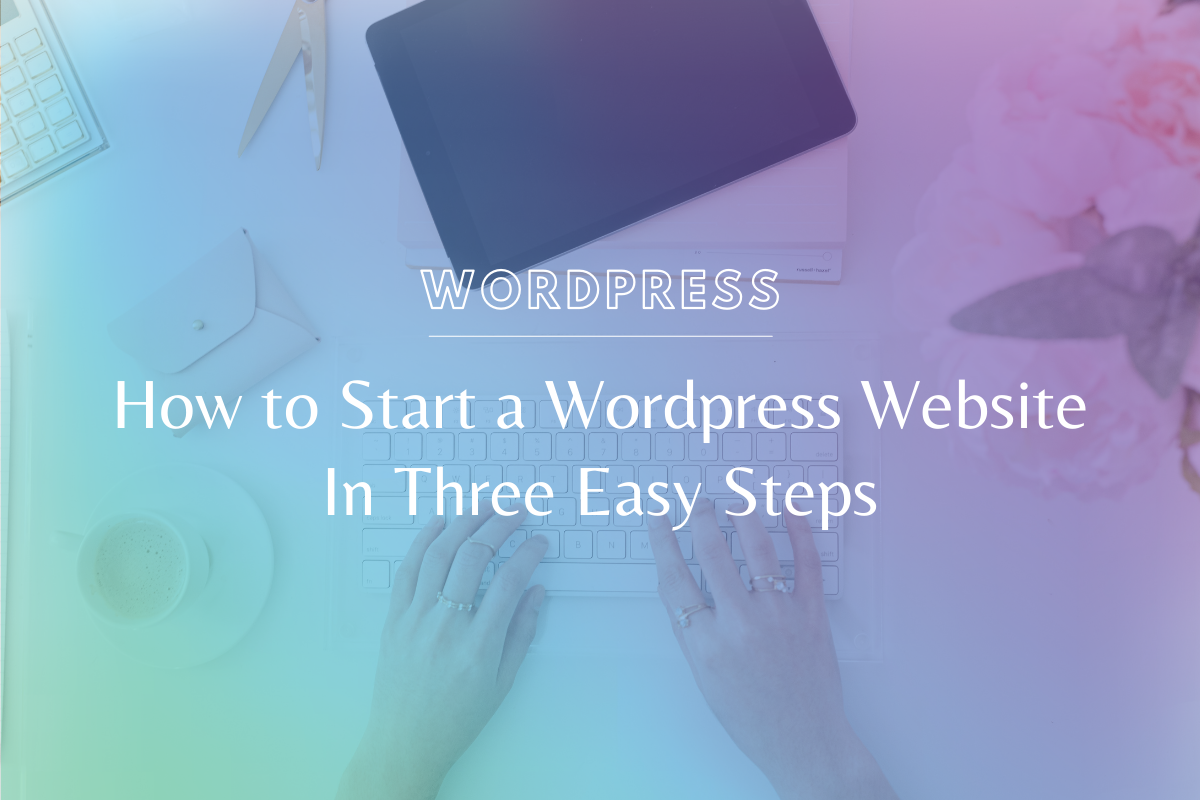 It does not have to be complicated to start a Wordpress website! These are the only 3 building blocks you need to start a Wordpress website. www.makingwebsitemagic.com